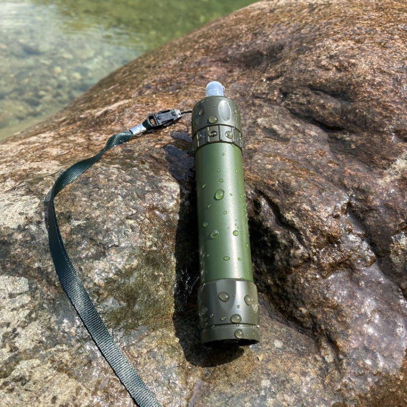 Water Purification Straw - Paille filtrante de survie d'urgence, purificateur