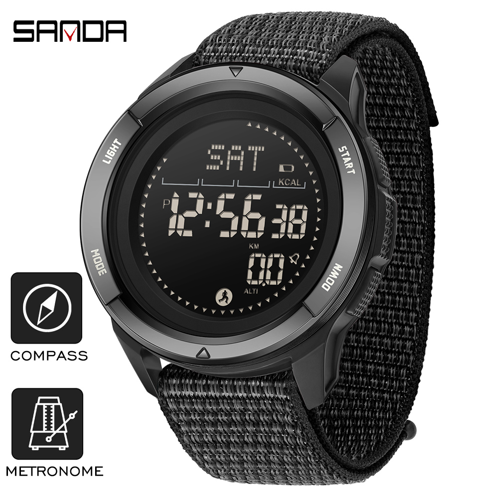 SANDA marque montres électroni - Compass Lensatic avis et prix