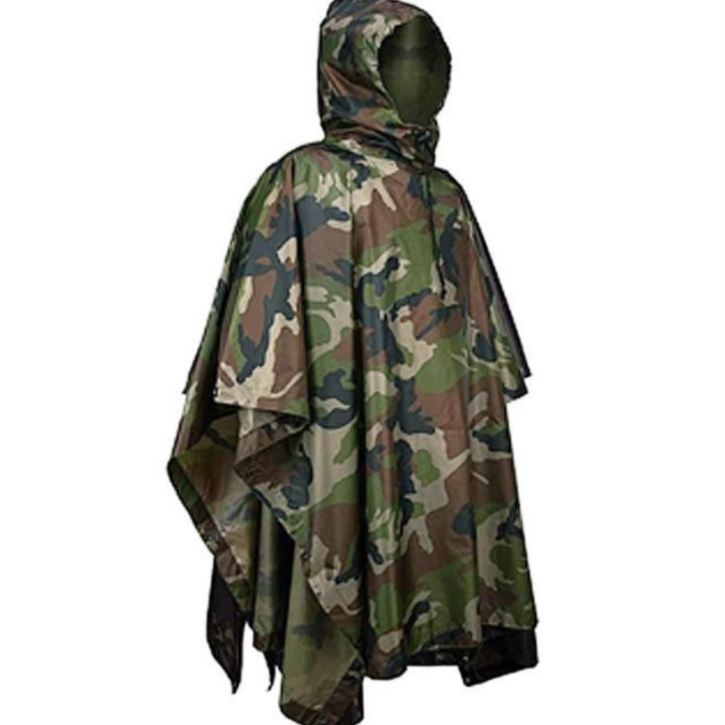 Imperméable tactique camouflag - Emergency Poncho Rain avis et prix
