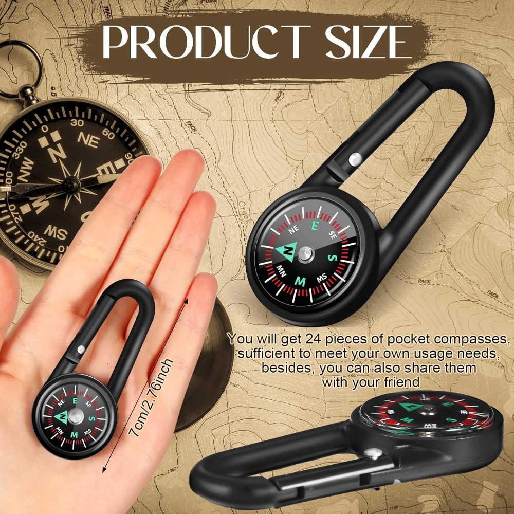 6-50 pièces Mini boussole magn - Compass Lensatic avis et prix